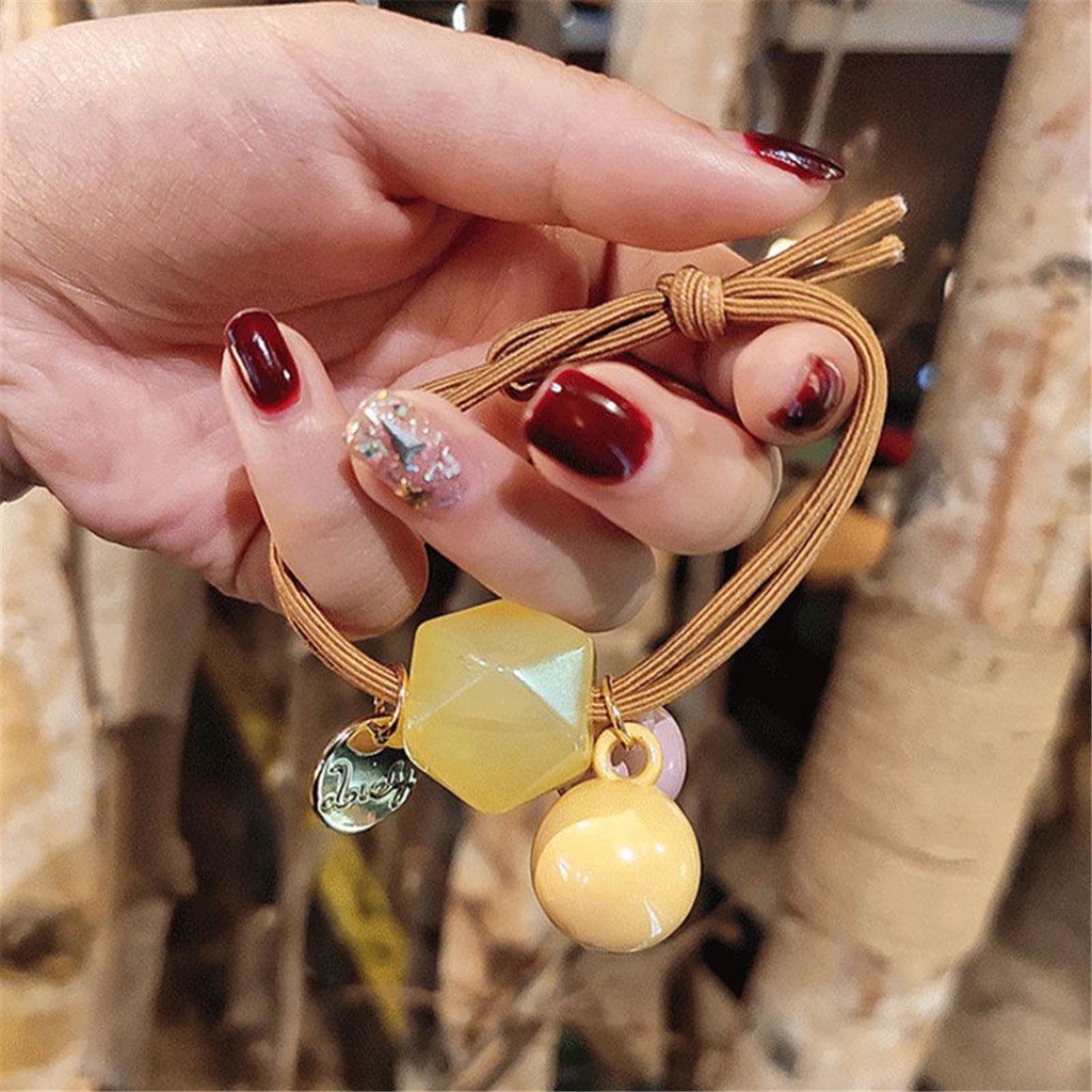 Dây buộc tóc màu kẹo thời trang cao cấp cho nữ