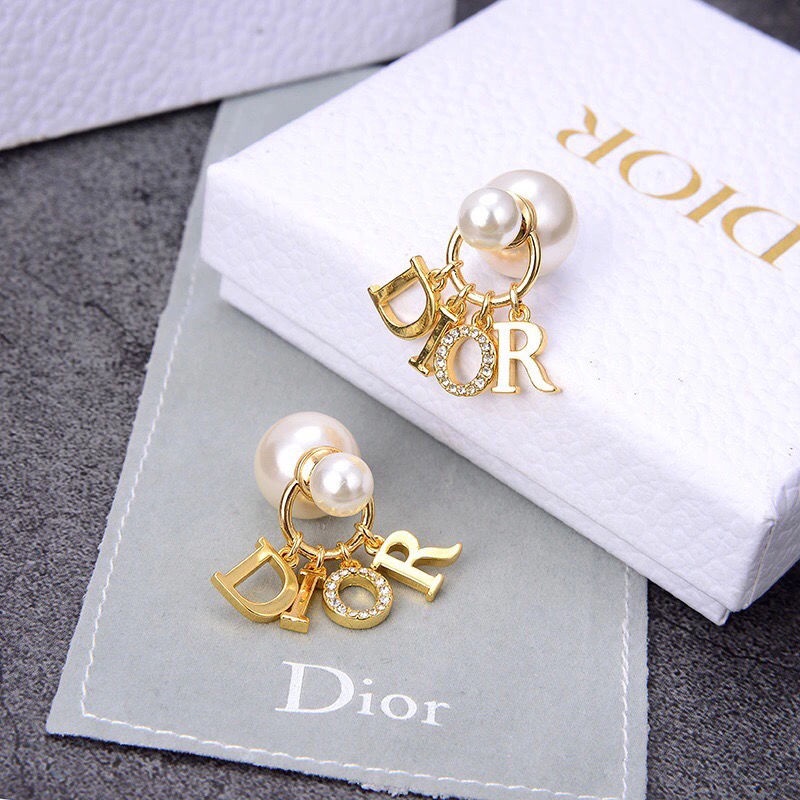 Khuyên Tai Đính Ngọc Trai Siêu Thời Trang Phong Cách Hàn Quốc Cá Tính