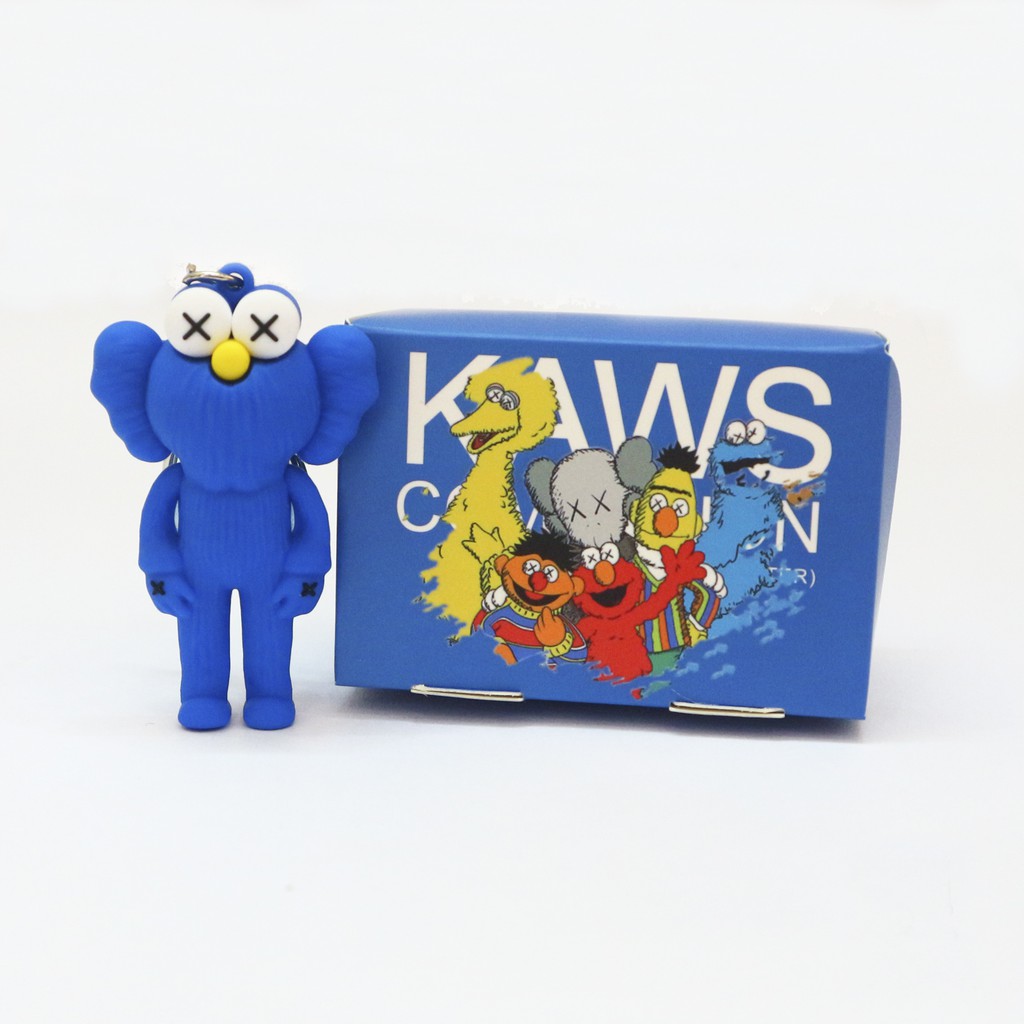 Móc khóa Kaws Seasame Street (kèm hộp)