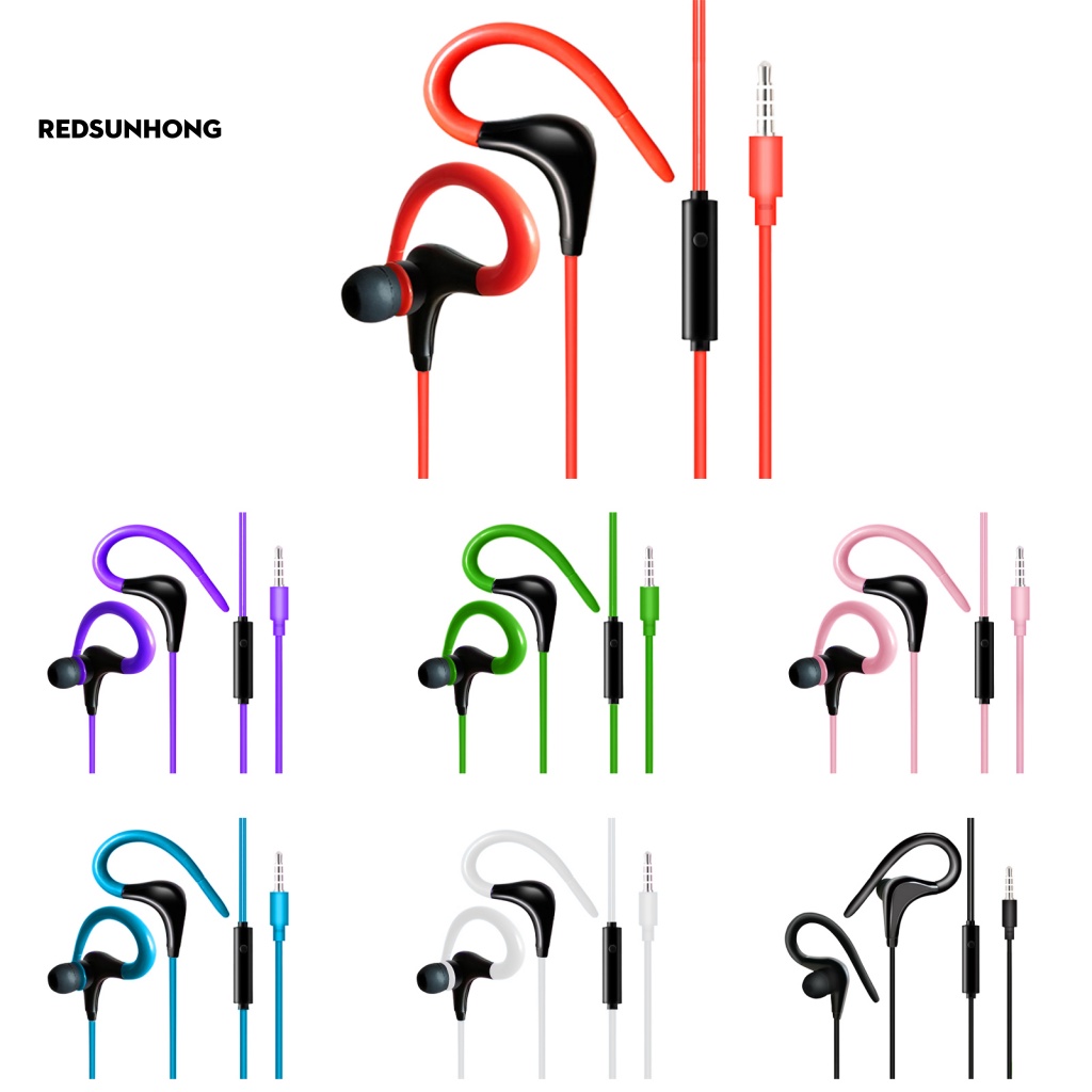 Tai Nghe Thể Thao Nhét Tai Có Dây 3.5mm Chống Thấm Nước