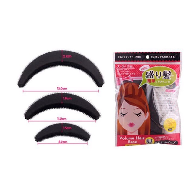 Kẹp phồng mái set 3 chiếc