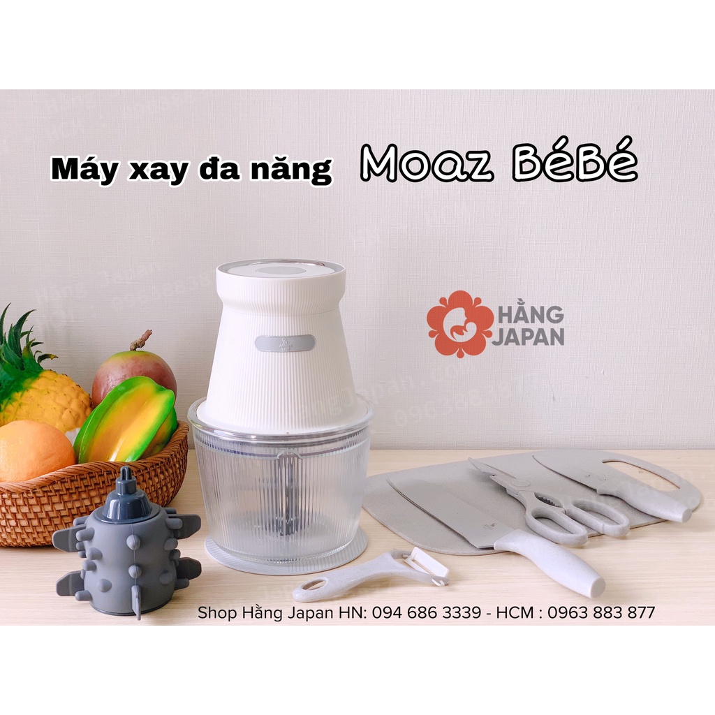 Máy xay cầm tay đa năng Moazbebe MB032 bảo hành chính hãng