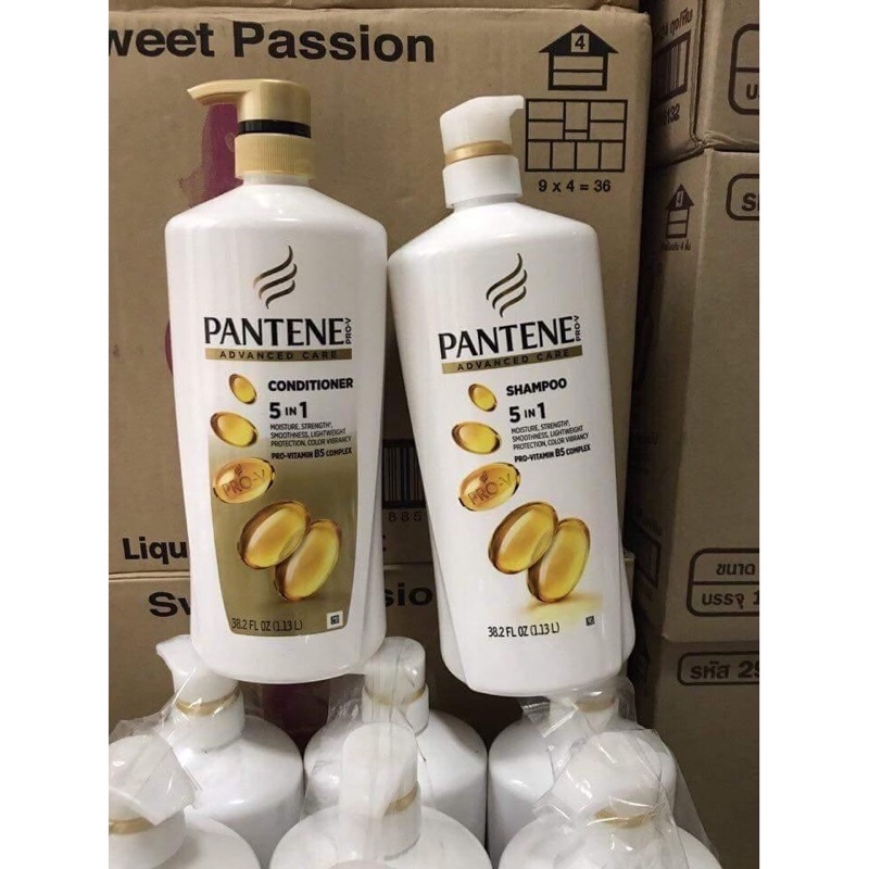 Dầu Gội, Xã 5 in 1 Pantene Pro-V Advanced Care 1,13 Lít