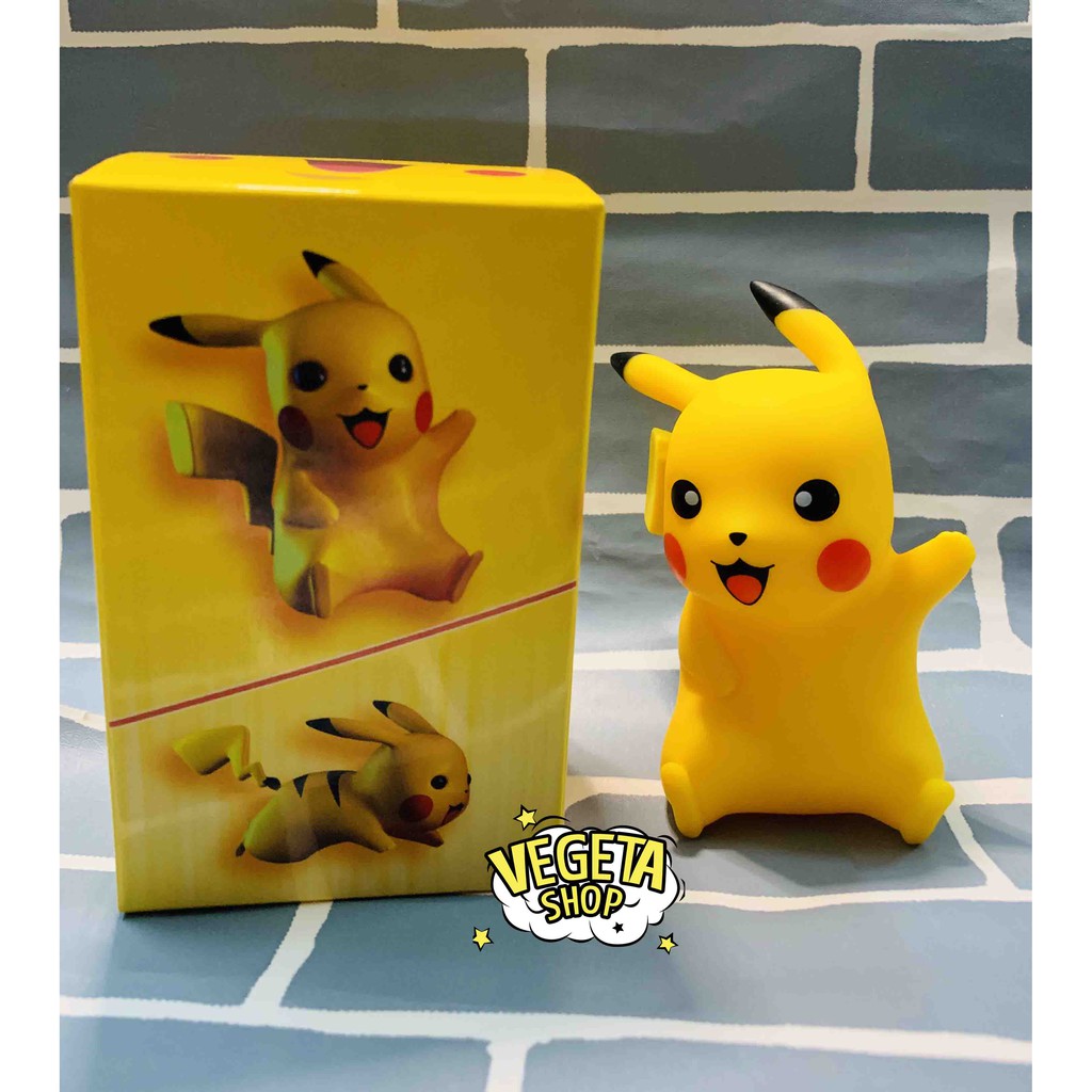 Mô hình Pikachu - Mô hình nguyên bản cực dễ thương cute có hộp - Full box - Cao khoảng 10cm