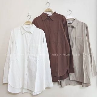 Sơ mi kaki thô oversize - ảnh tự chụp