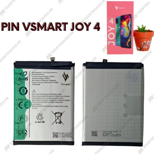 Pin vsmart joy 4 zin hãng