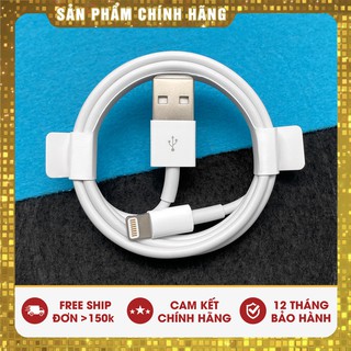 Cáp iphone xs max zin bóc máy | hàng chính hãng apple 100% | bảo hành 12 tháng lỗi 1 đổi 1.