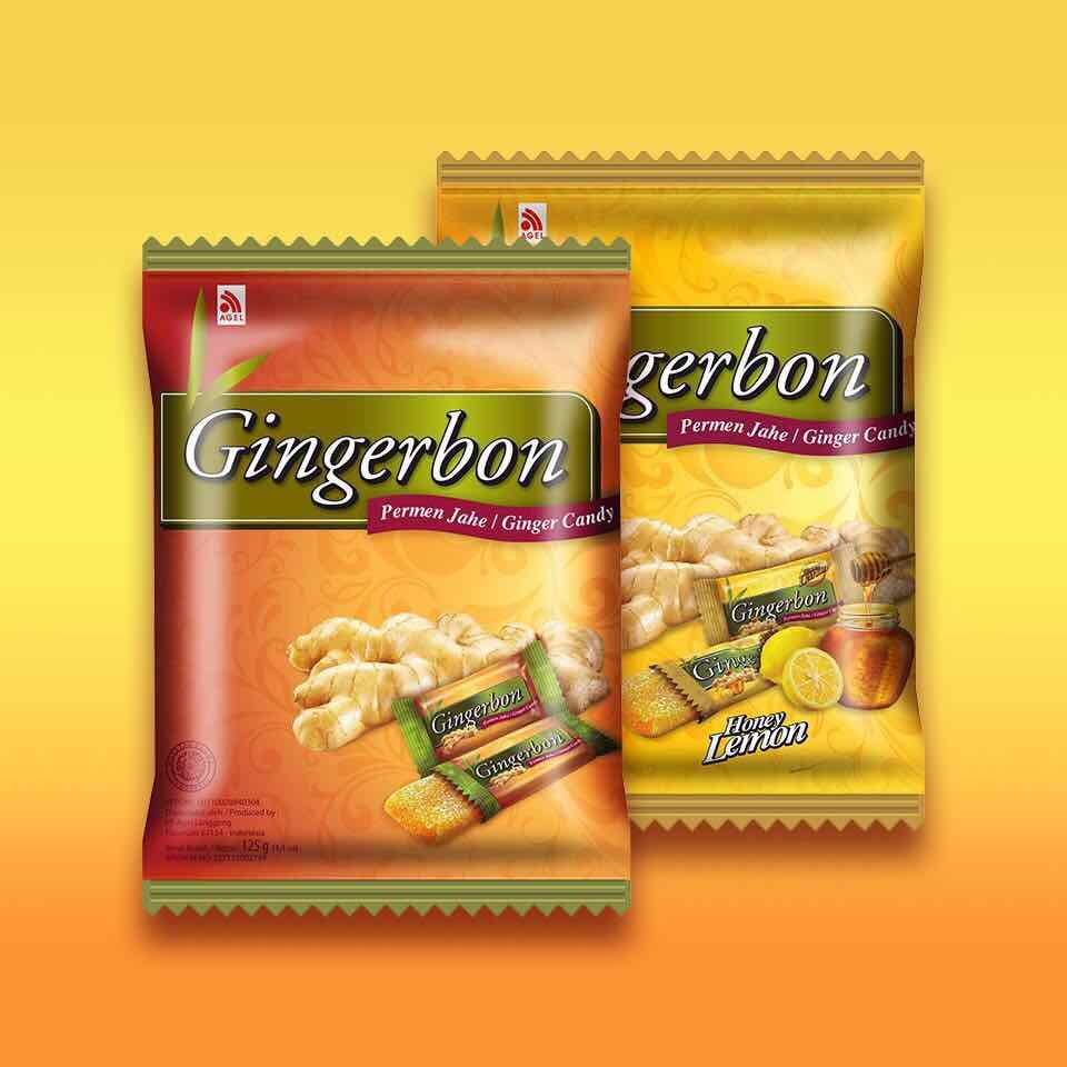 Kẹo gừng dẻo Gingerbon 125gr