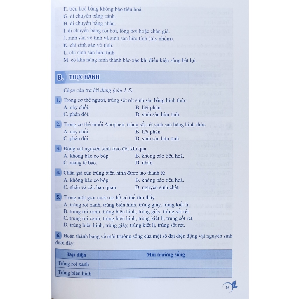 Sách - Thực hành Sinh Học 7