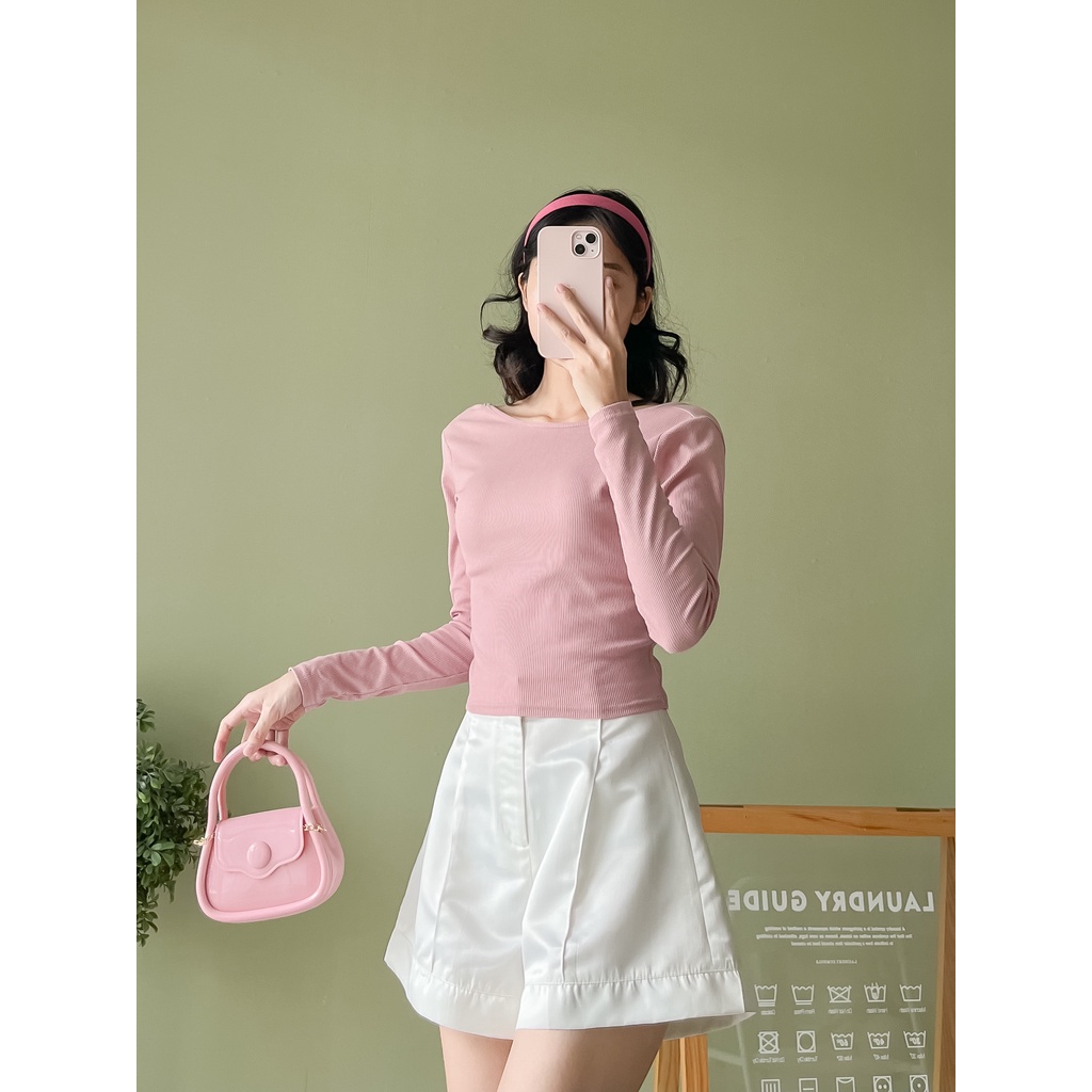 Áo croptop anya hở lưng quyến rũ Miều Est.2013