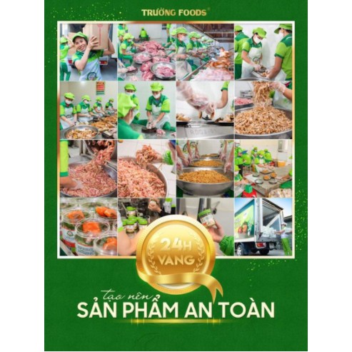 Thịt Chua Vị Truyền Thống Trường Foods Đặc Sản Thanh Sơn Phú Thọ Hộp 250 Gram