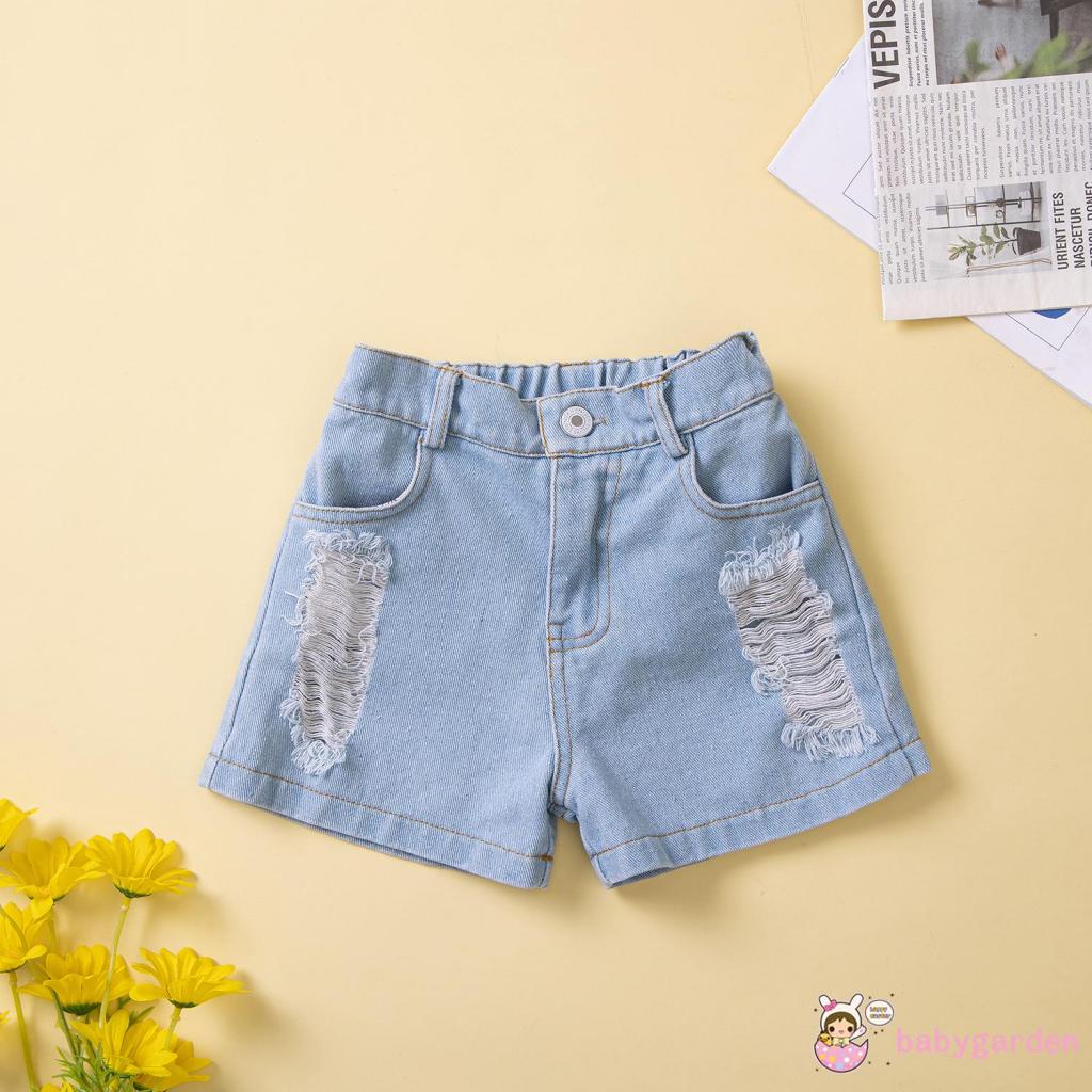 Bộ Áo Thun Ngắn Tay Cổ Tròn In Chữ + Quần Short Có Túi Cho Bé Trai 1-6 Tuổi