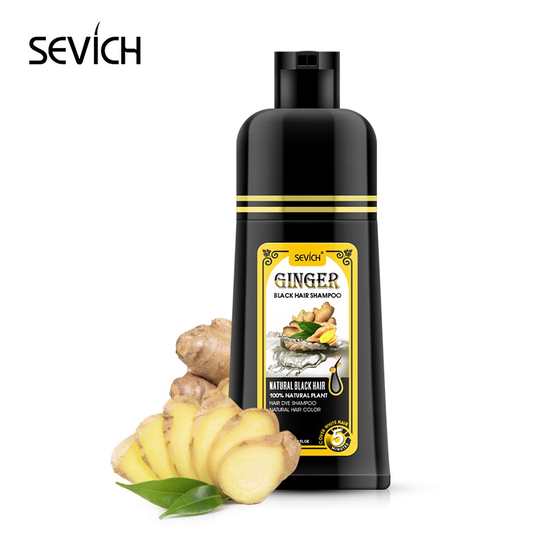 Dầu Gội Phủ Bạc Sevich 500ml tác dụng làm tóc đen mềm mượt sau 9 phút