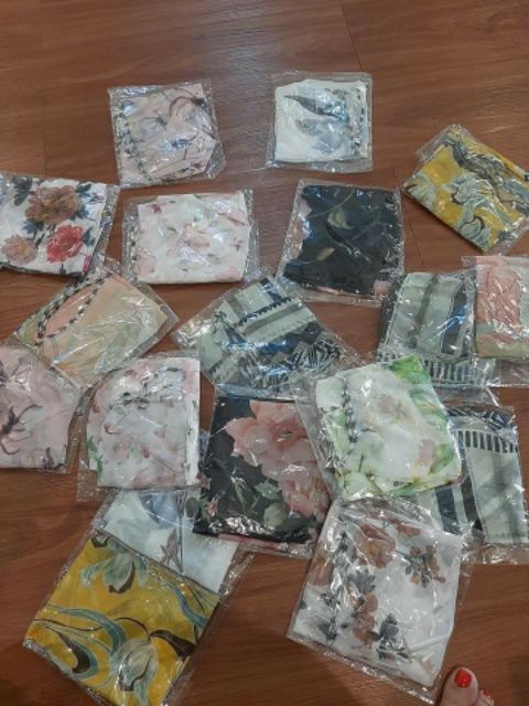 Khẩu trang voan chống nắng bảo vệ cổ 2in1