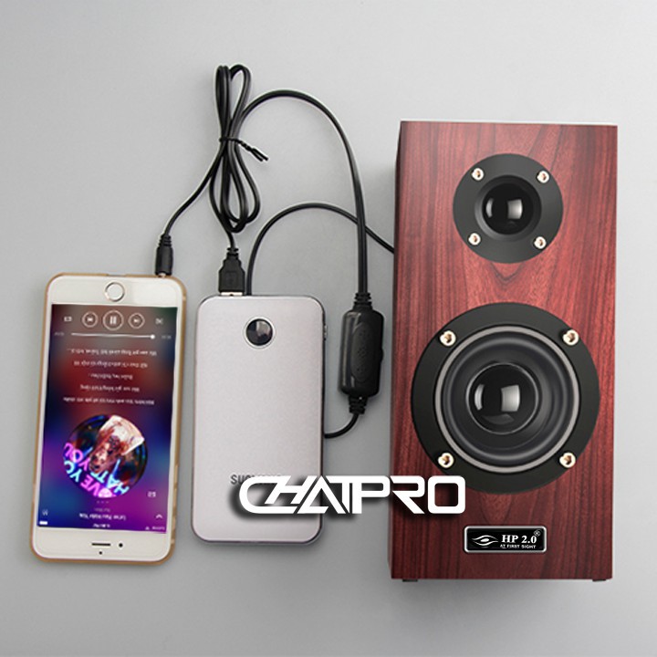 LOA VI TÍNH HP X3 ÂM THANH 2.0 NGHE CỰC HAY