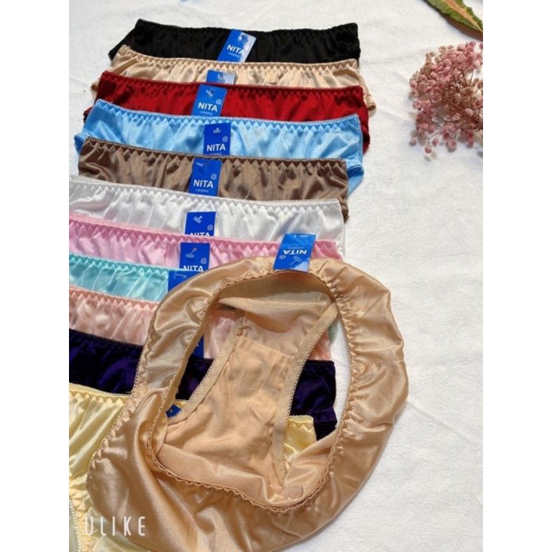 Sỉ lố 10 quần lót nữ vải Valize trơn bóng siêu nhẹ