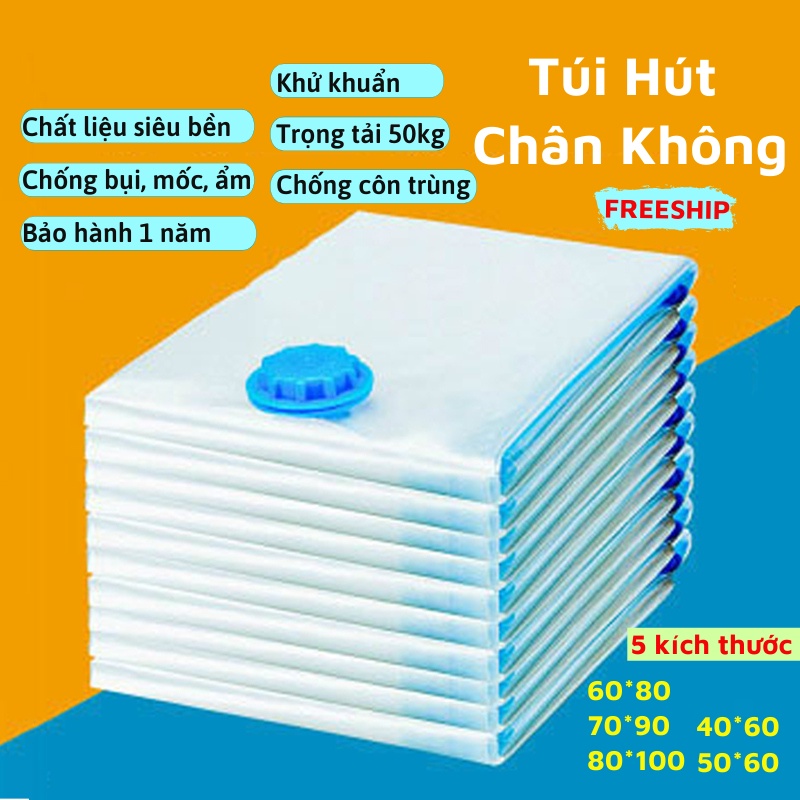 Túi Bọc Quần Áo Hút Chân Không, Tiết Kiệm Không Gian Bảo Quản Quần Áo, Chống Bụi LEON OFFICIAL