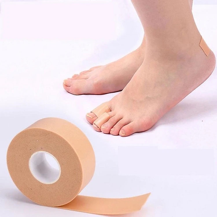 Cuộn băng keo dán gót chân chống đau chân, chai chân khi mang giày cao gót, size 2.5cmx5m - hickies