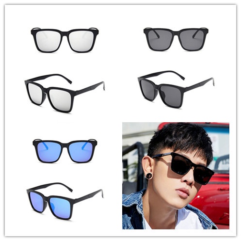 Kính Mát Gọng Vuông Chống Nắng Thời Trang Nam