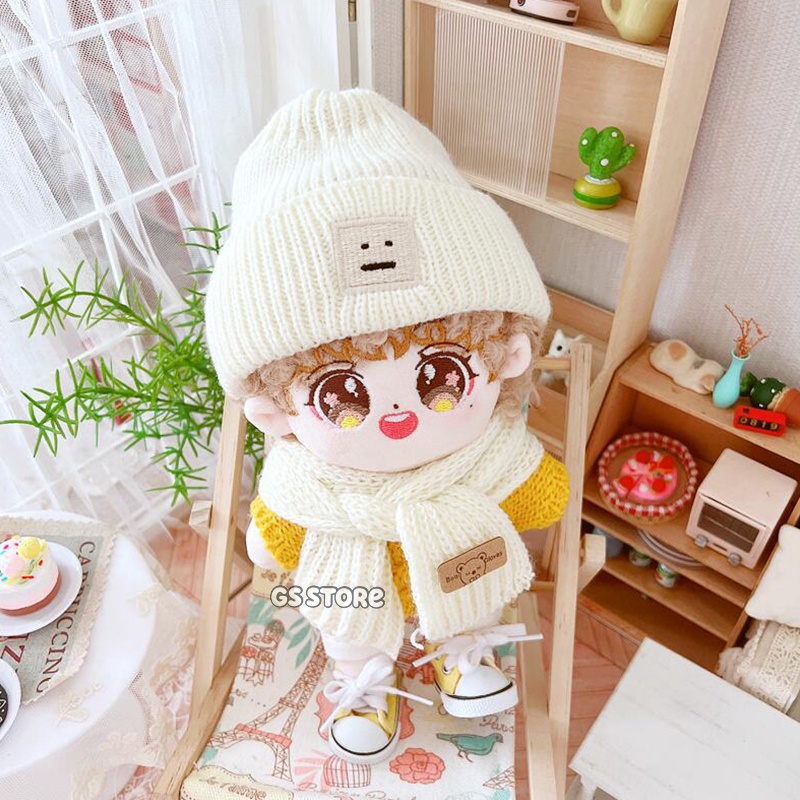 Búp Bê Mặc Áo Len Xinh Xắn 20cm Dễ Thương