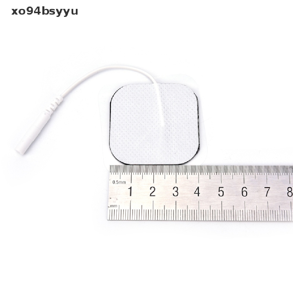 [Hàng mới về] Set 10 miếng đệm điện cực thay thế 4x4cm dành cho máy mát xa