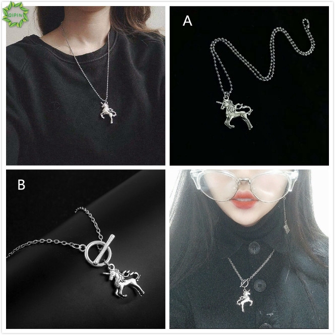Dây Chuyền Mặt Hình Ngựa Một Sừng Thời Trang Cho Nữ | BigBuy360 - bigbuy360.vn