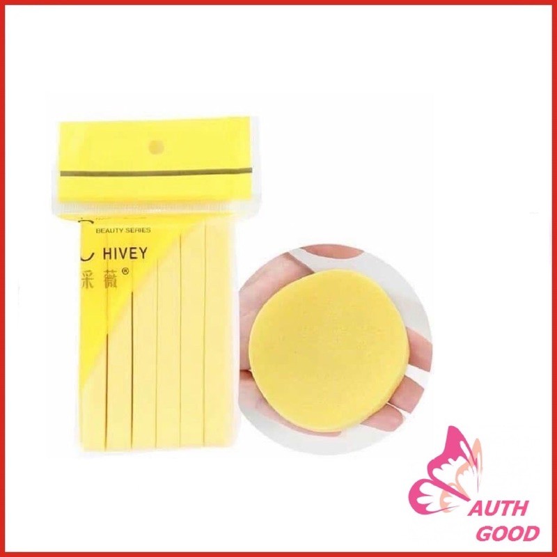 Bông mút bọt biển rửa mặt gói 12 que