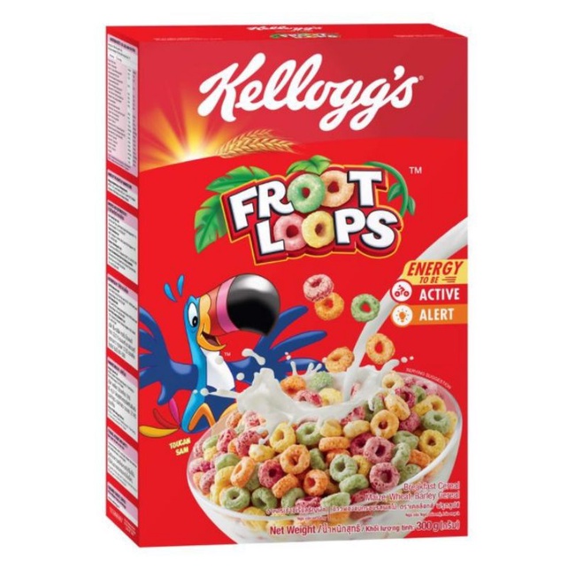 Ngũ cốc ăn sáng Kellogg's Froot Loops 300g