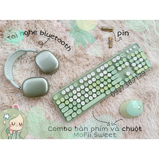 Combo bàn phím giả cơ và chuột không dây mofii sweet - mofii n720 - ảnh sản phẩm 8