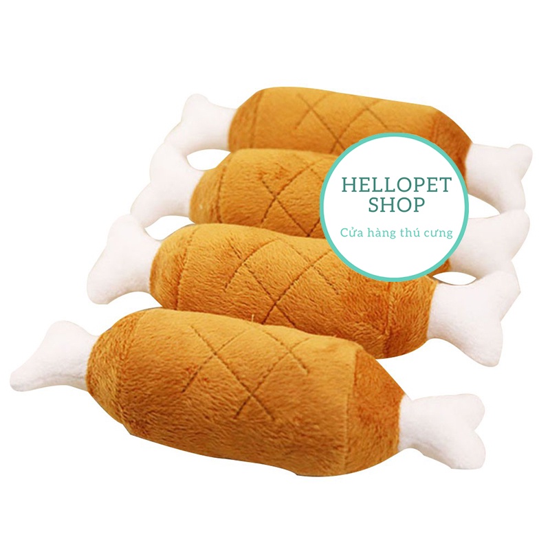 Đồ chơi cho chó mèo HELLOPET cục xương phát ra tiếng kêu h64