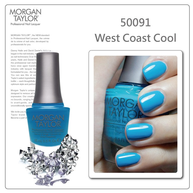 Sơn móng tay Morgan Taylor West Coast Cool 50091
