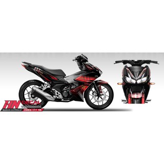 Tem Trùm Winner X Đỏ Đen Monster Brembo