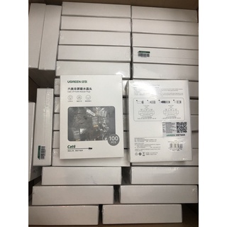 Hạt mạng cat6 UTP Ugreen, 100c/hộp, CHÂN SOLE cao cấp