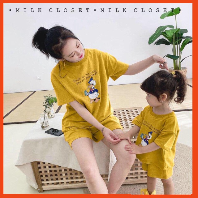 Bán sỉ Bộ vịt Mẹ và Bé hàng bao chất