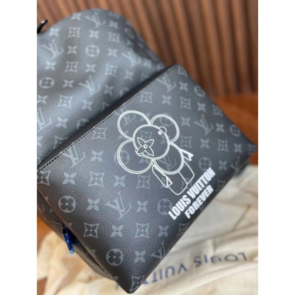 Balo khoác vai nam họa tiết hoa đen chất mềm big size to hàng cao cấp