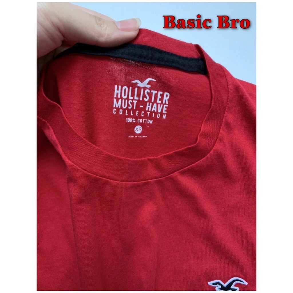 Áo thun nam ☘FREESHIP☘ Áo phông Hollister ngắn tay cổ tròn 100% cotton xuất xịn - BASIC BRO | BigBuy360 - bigbuy360.vn