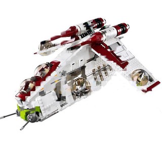 LPEIN MỚI - KING 81043 - MÔ HÌNH LẮP RÁP - LEGO 05041 STAR WAR PHI THUYỀN REPUBLIC GUNSHIP