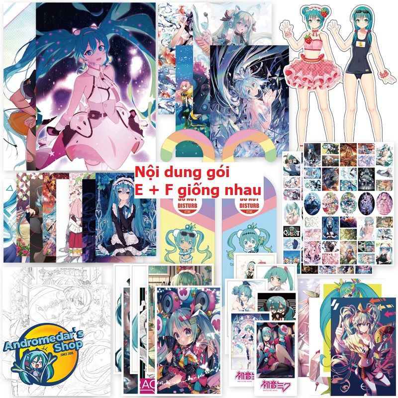 Tổng hợp Bộ sưu tập Tranh bìa cứng Hatsune Hardcover