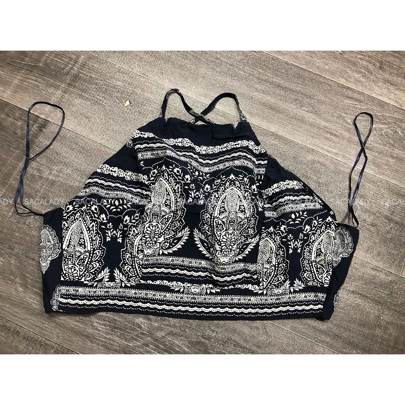 [SALE] Áo Croptop Yếm Loang Màu - 3113