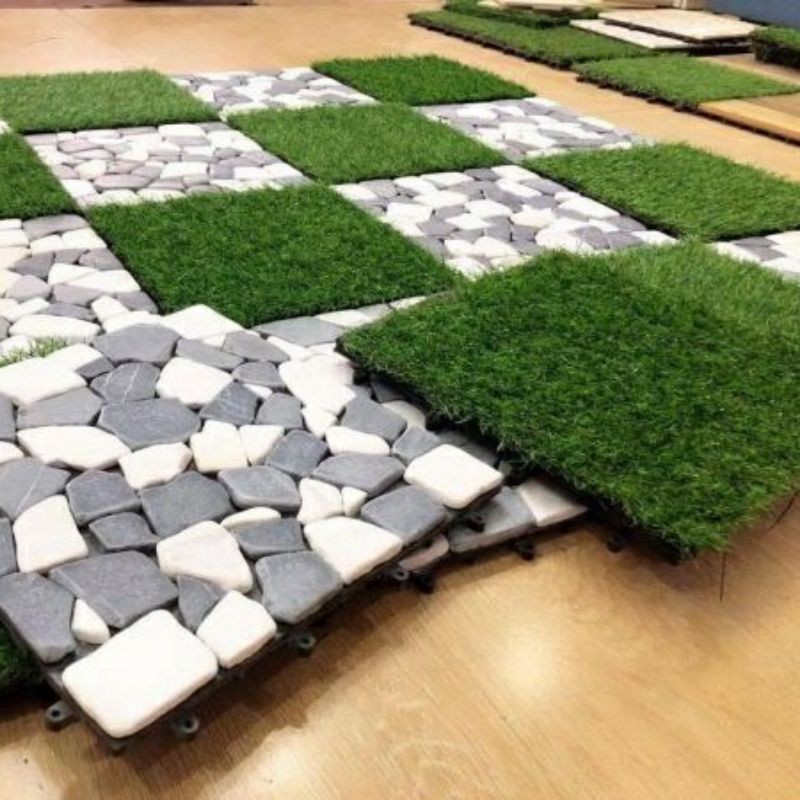 Vỉ đá lót sàn ban công, sân vườn, nhà tắm, Kích thước 30x30x2cm