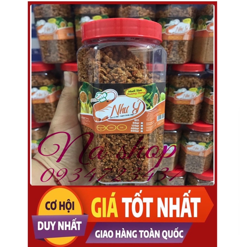 Muối Tôm Như Ý ( hủ 400gram)