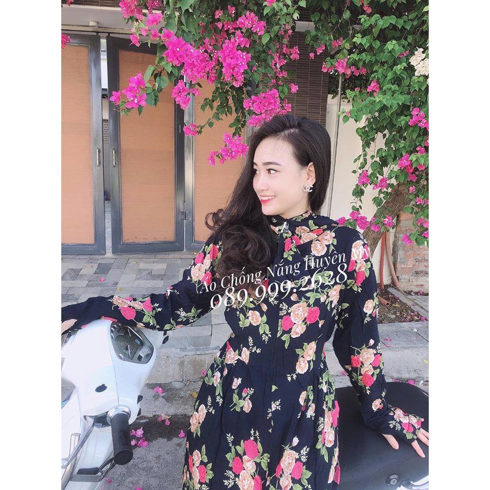 Áo Chống Nắng Thân Dài Lanh, Áo Chống Nắng Nữ Toàn Thân Vải Lanh Cao cấp | BigBuy360 - bigbuy360.vn