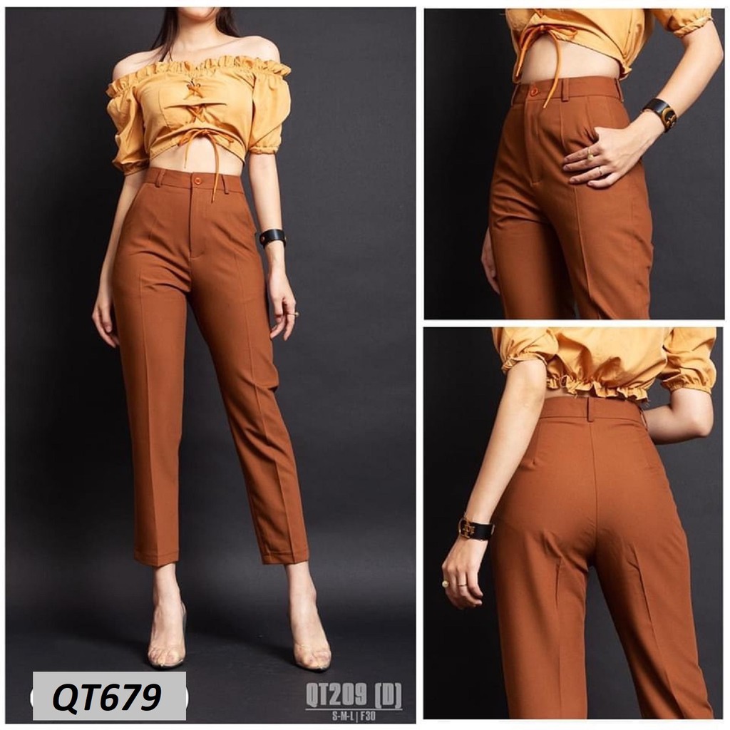 Quần tây baggy công sở loại dài QT679