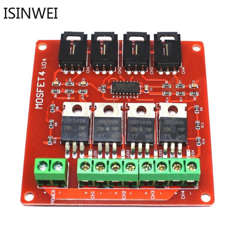 Mô đun chuyển mạch tách điện MOSFET IRF540 4 chiều