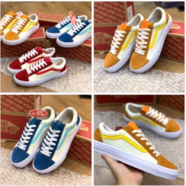 Giày Thể Thao Style36 FREESHIPCó Voucher Mã Giảm Giá❤️Giày Sneaker Old Skool , Giày Sneaker V-A-N-S-N-A-VFULLBOX