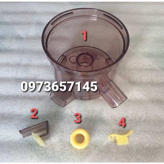 phụ kiện của Khay chứa nước ép 2 vòi máy ép chậm SAVTM JE07 JE35 JE31 JE32
