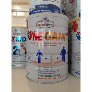 Sữa Bột ONE -Gain 900g (dinh dưỡng đặc biệt cho người gầy)