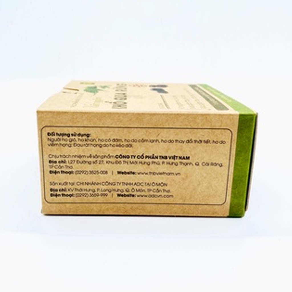 Viên Ngậm Ho Khổ Qua Rừng Mudaru Hộp 20 Viên