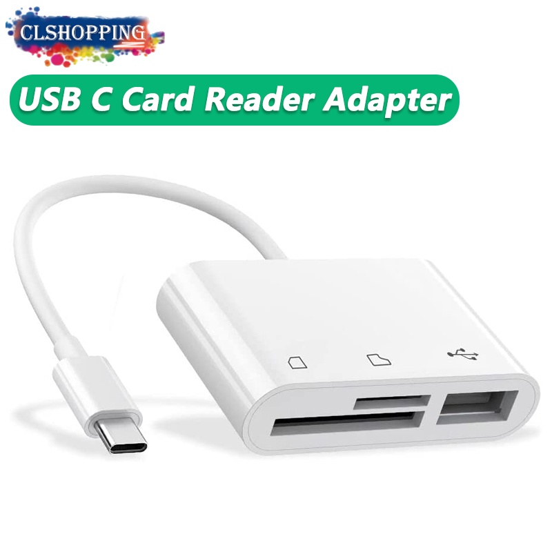 Đầu Đọc Thẻ Nhớ Micro SD TF 3 Trong 1 Cho Galaxy S10 / S9