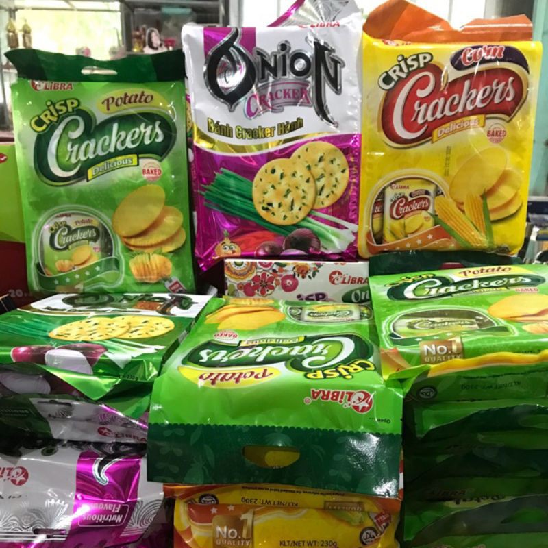 BÁNH CRACKERS  SIÊU MỎNG GÓI  230G